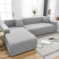 Sofahusse | Stilvoll Einfarbig Dehnbar Vielseitig Langlebig Elastisch-Luzern Mode