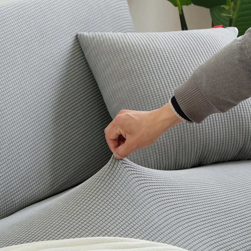 Sofahusse | Stilvoll Einfarbig Dehnbar Vielseitig Langlebig Elastisch-Luzern Mode