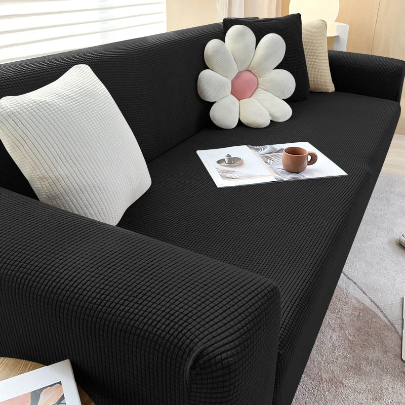 Sofahusse | Stilvoll Einfarbig Dehnbar Vielseitig Langlebig Elastisch-Luzern Mode