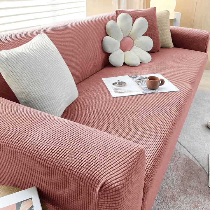 Sofahusse | Stilvoll Einfarbig Dehnbar Vielseitig Langlebig Elastisch-Luzern Mode