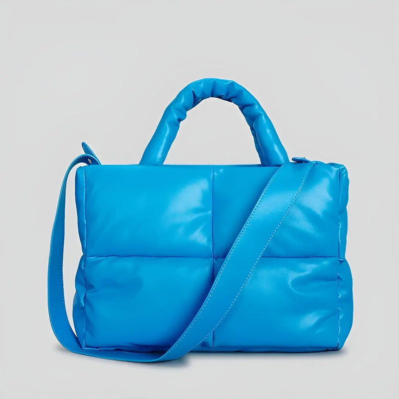 Stepphandtasche Damen - Modische Umhängetasche kaufen-Blau-Luzern Mode