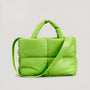 Stepphandtasche Damen - Modische Umhängetasche kaufen-Hellgrün-Luzern Mode