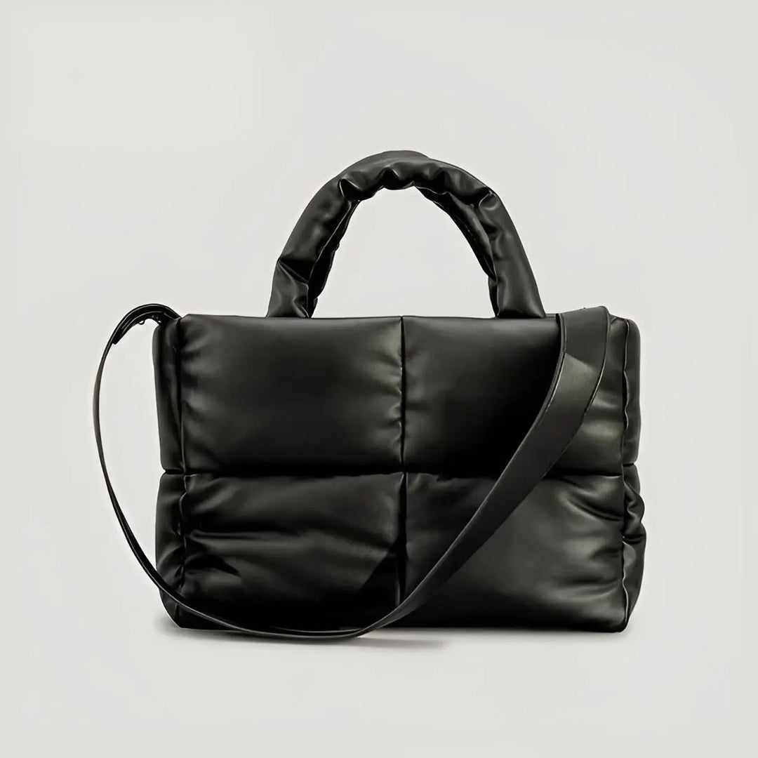 Stepphandtasche Damen - Modische Umhängetasche kaufen-Zwart-Luzern Mode