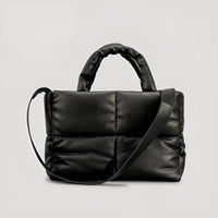 Stepphandtasche Damen - Modische Umhängetasche kaufen-Zwart-Luzern Mode