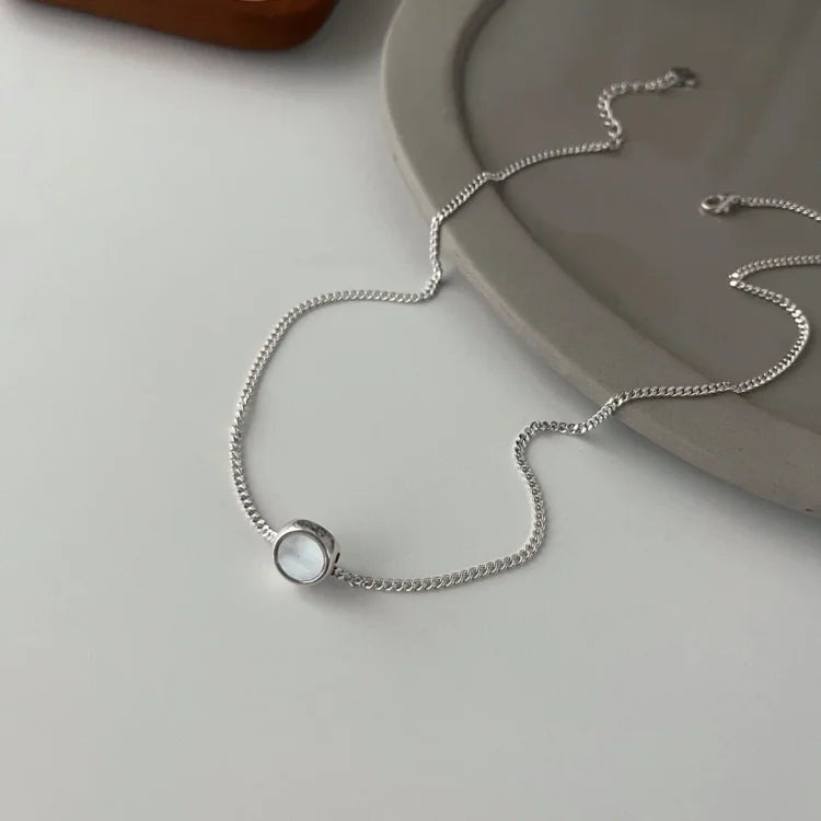 Damen Halskette | Anhänger Smiley Silber Einzigartig Langlebig Vielseitig Modern-Luzern Mode