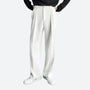 Herren Anzughose mit weitem Bein für Business-Look-Weiß-28-Luzern Mode