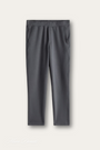 Herren Jogginghose mit elastischem Bund und Taschen-Grau-XS-Luzern Mode