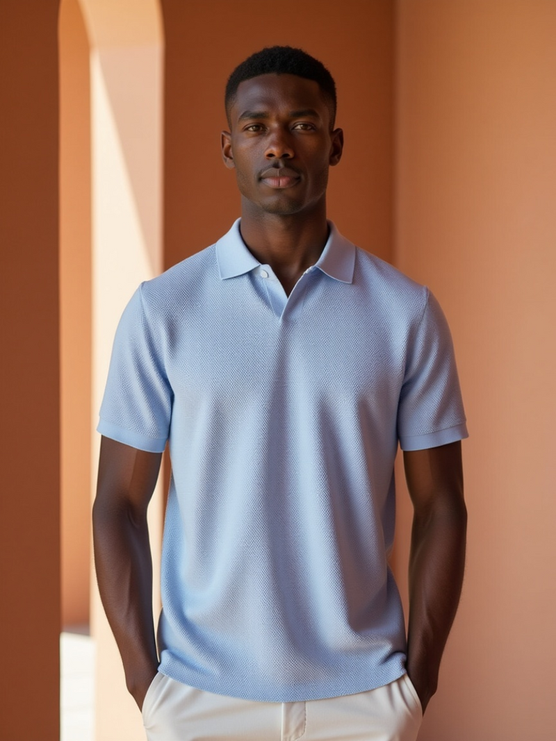 Stilvolle Herren Polo – Nestor