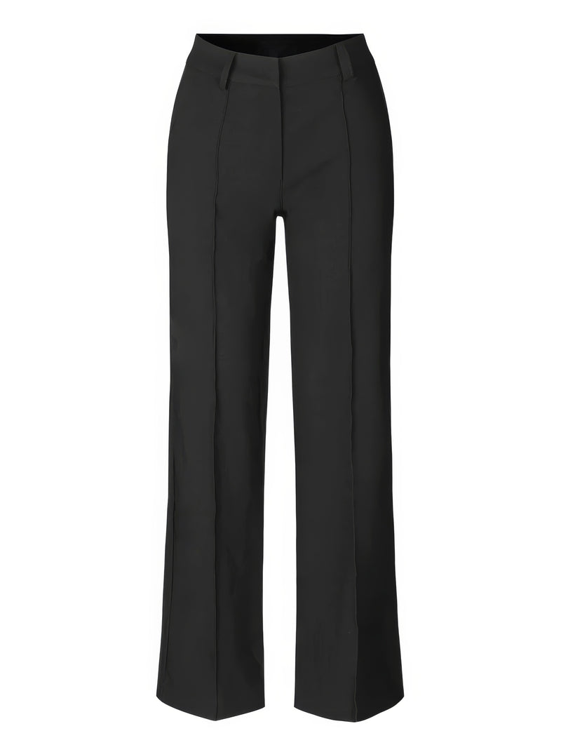 Damenmode: Elegante Hose mit weitem Bein und Top-Set-Luzern Mode