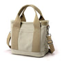 Kleine Damen Umhängetasche aus Segeltuch für Alltag-Beige-Luzern Mode