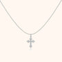 Halskette mit Kreuz | Spirituell Stilvoll Silber Gold Langlebig Einzigartig-SIlber-Luzern Mode
