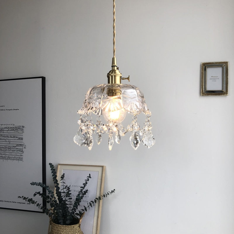 Deckenlampe | Hängend Kristall Stilvoll Vielseitig Atmosphärisch Langlebig-Luzern Mode
