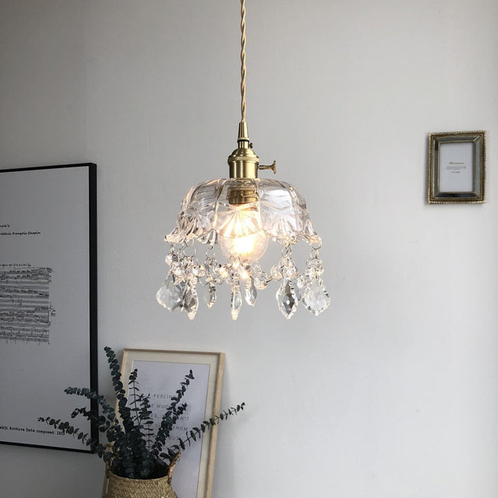 Deckenlampe | Hängend Kristall Stilvoll Vielseitig Atmosphärisch Langlebig-Luzern Mode