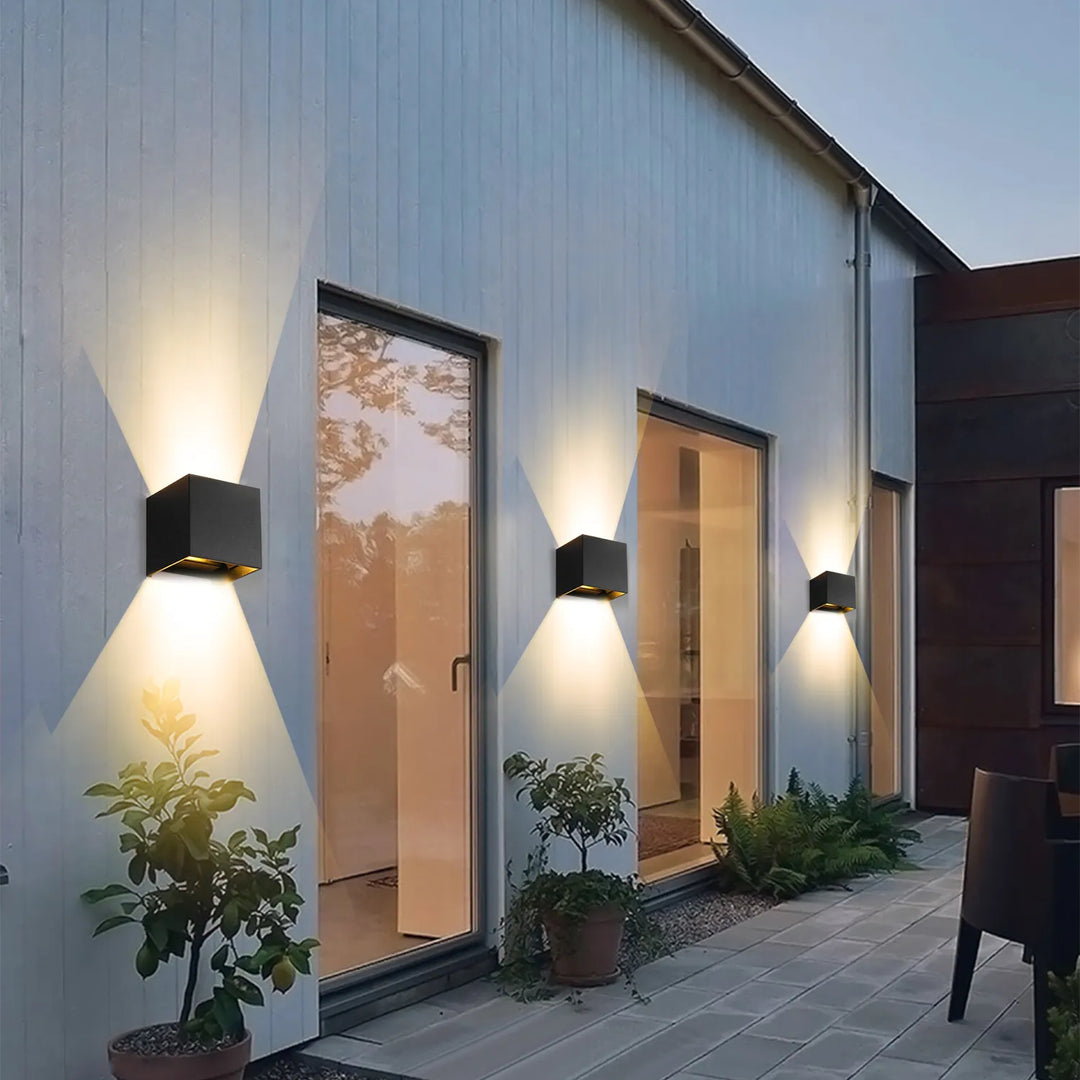 LED Wandleuchte | Kubus Wiederaufladbar Kabellos Vielseitig Stilvoll Stimmungsvolles Licht-Luzern Mode