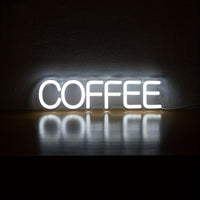 LED-Nachtlampe | Kaffee, Langlebig, Energieeffizient, Stimmungsvolles Licht, Vielseitig, USB, Weiß-Luzern Mode