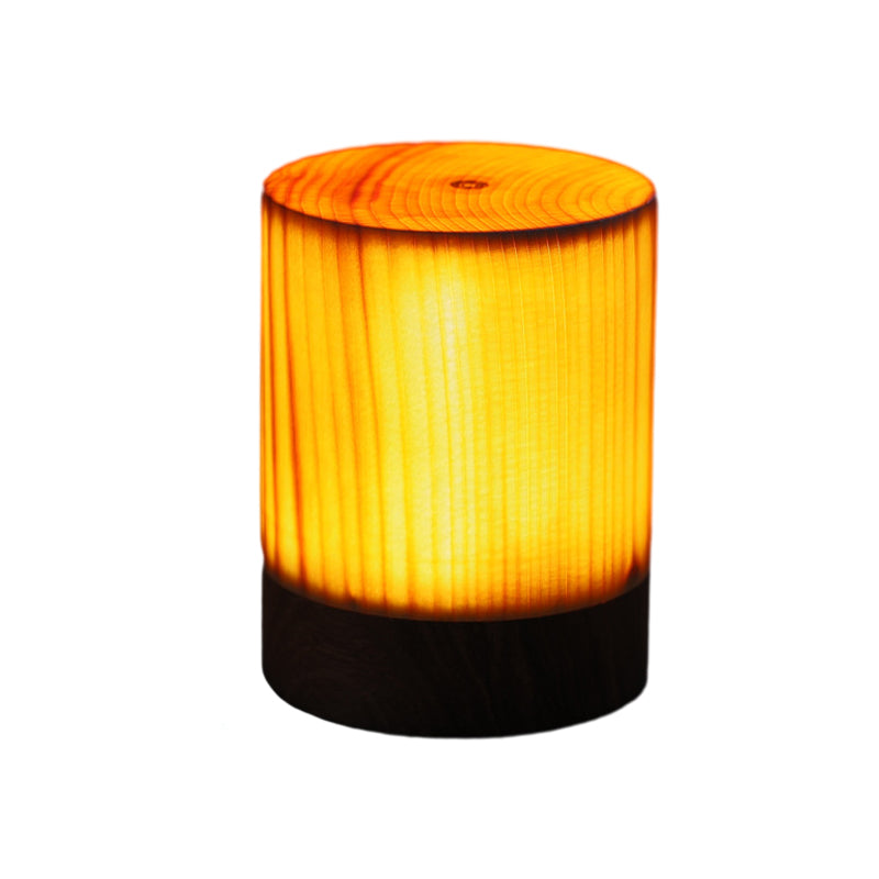 Tischlampe | Holzoptik Stilvoll Modern Langlebig Wiederaufladbar Vielseitig-Luzern Mode
