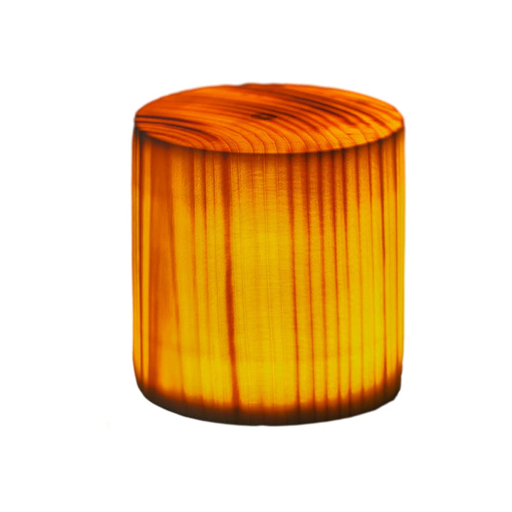 Tischlampe | Holzoptik Stilvoll Modern Langlebig Wiederaufladbar Vielseitig-Luzern Mode