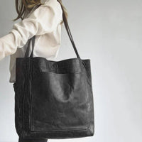 Vintage Leder Schultertasche Damen - Handgefertigte Tasche-Luzern Mode