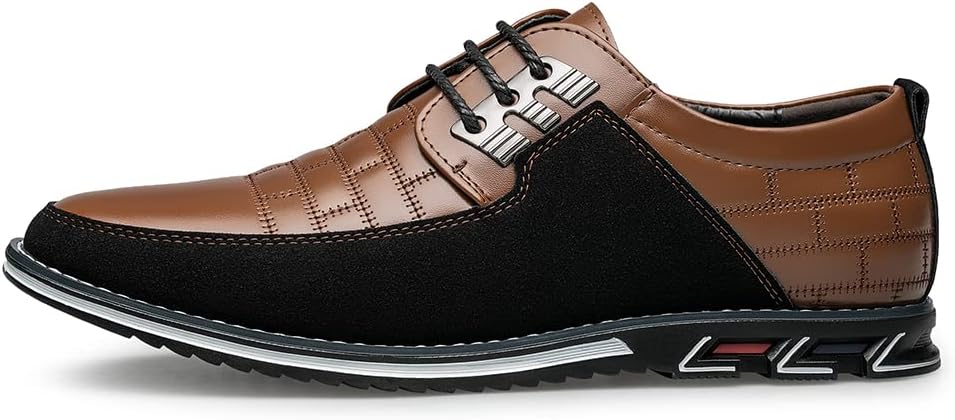 Herren Freizeitschuhe Leder Atmungsaktiv Rutschfest Komfort-Luzern Mode