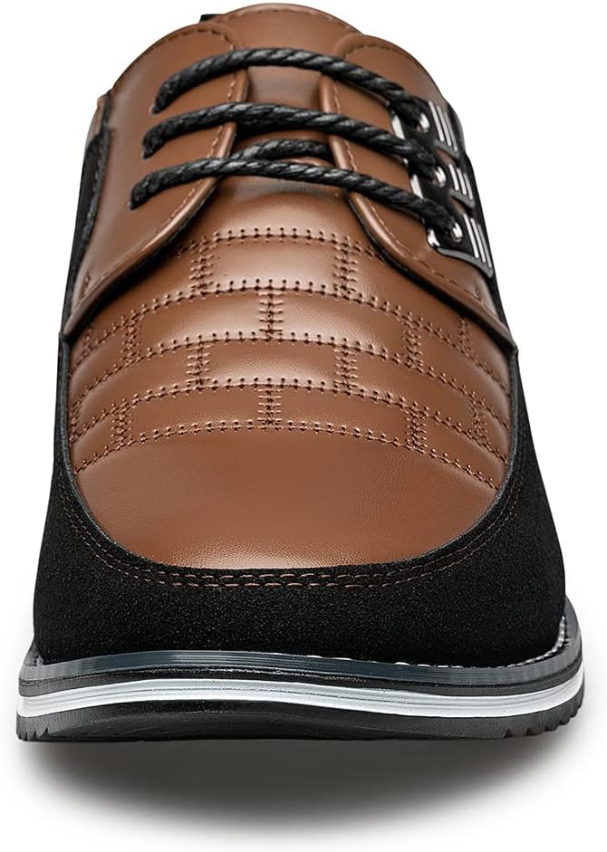 Herren Freizeitschuhe Leder Atmungsaktiv Rutschfest Komfort-Luzern Mode