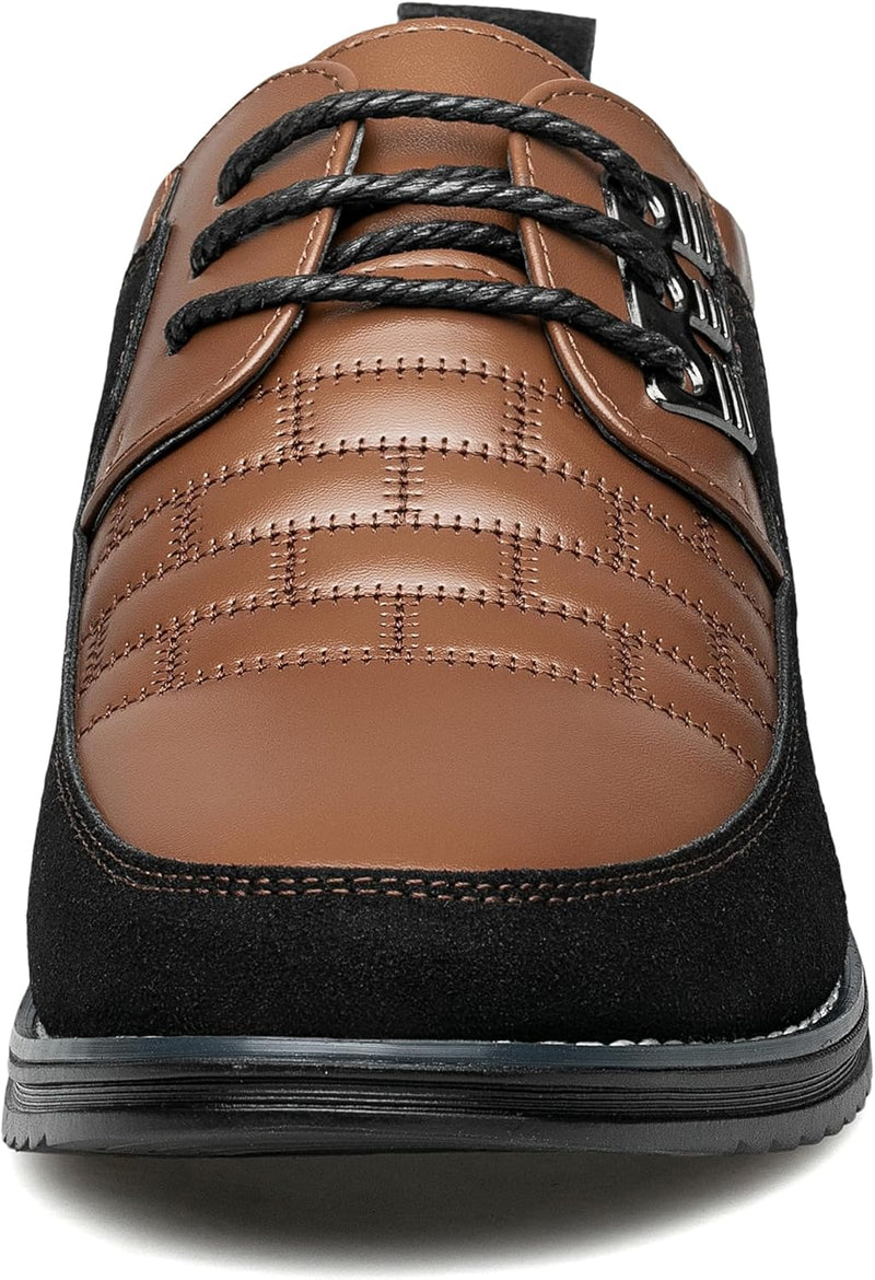 Herren Freizeitschuhe Leder Atmungsaktiv Rutschfest Komfort-Luzern Mode