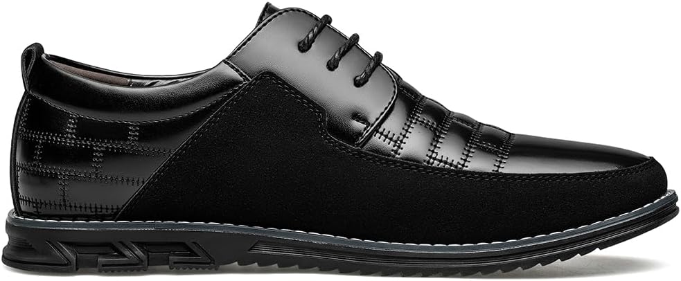 Herren Freizeitschuhe Leder Atmungsaktiv Rutschfest Komfort-Luzern Mode