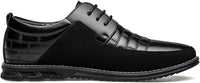 Herren Freizeitschuhe Leder Atmungsaktiv Rutschfest Komfort-Luzern Mode