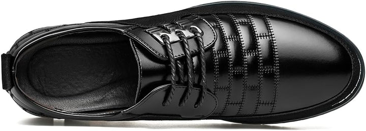 Herren Freizeitschuhe Leder Atmungsaktiv Rutschfest Komfort-Luzern Mode