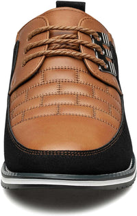 Herren Freizeitschuhe Leder Atmungsaktiv Rutschfest Komfort-Luzern Mode