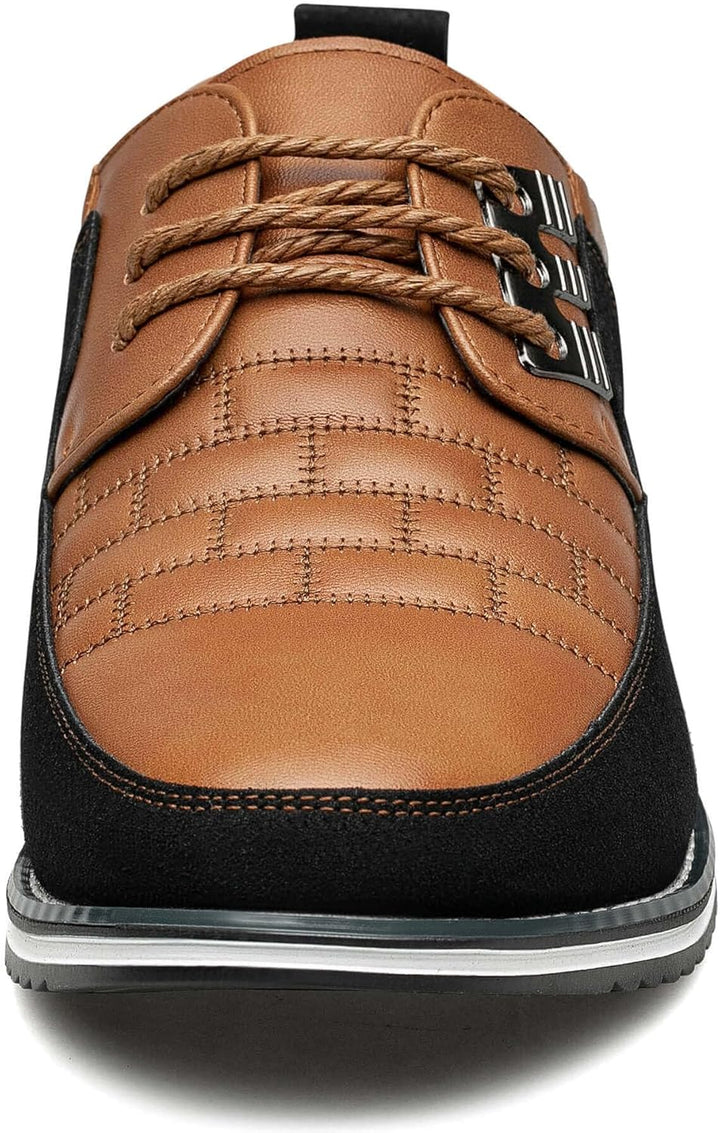 Herren Freizeitschuhe Leder Atmungsaktiv Rutschfest Komfort-Luzern Mode