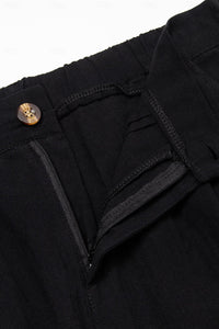 Stilvolle Leinen-Baumwoll-Herren Shorts – Mailand