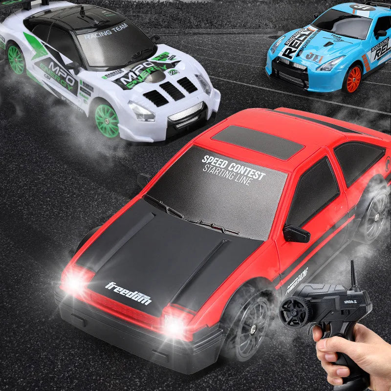 Mini Drift Auto | Wiederaufladbar Langlebiger Rennwagen mit Fernbedienung-Luzern Mode