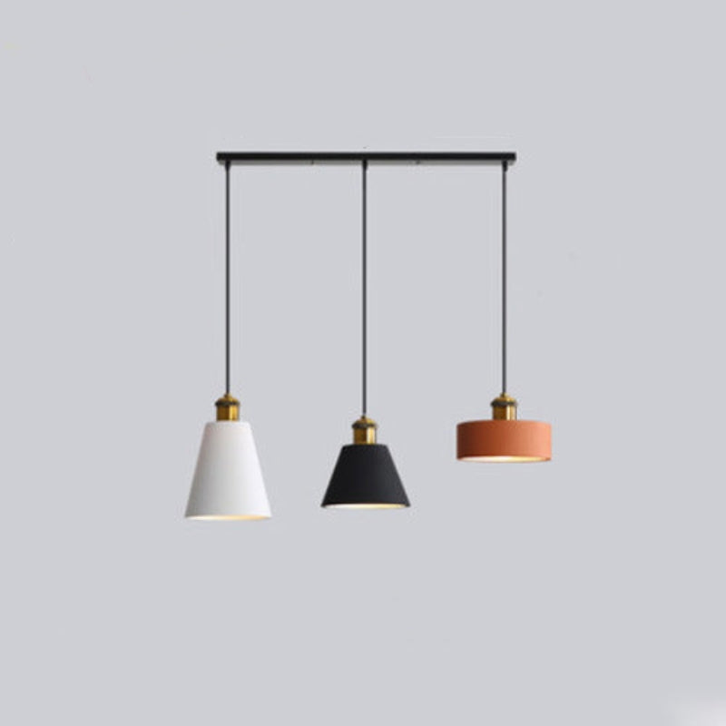 LED Hängeleuchte | Morandi Modern Stilvoll Einzigartig Atmosphärisch Vielseitig-3-flammig-Rechteckige Deckenplatte-Luzern Mode