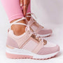 Orthopädische Damen-Sneaker | Stilvoll | Bequem | Vielseitig | Trendy-Rosa-36-Luzern Mode