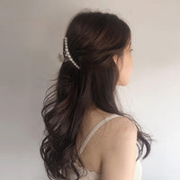 Perlen Haarklammer für Damen - Elegante Haaraccessoires-Luzern Mode