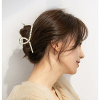 Perlen Haarklammer für Damen - Elegante Haaraccessoires-Luzern Mode