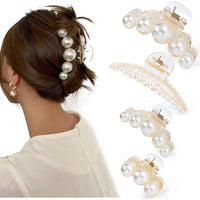 Perlen Haarklammer für Damen - Elegante Haaraccessoires-Set 1-Luzern Mode