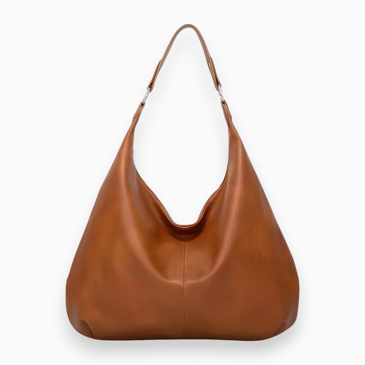 Hobo Ledertasche Damen - Elegante Schultertasche kaufen-Braun-Luzern Mode