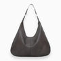 Hobo Ledertasche Damen - Elegante Schultertasche kaufen-Grau-Luzern Mode