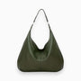 Hobo Ledertasche Damen - Elegante Schultertasche kaufen-Grün-Luzern Mode