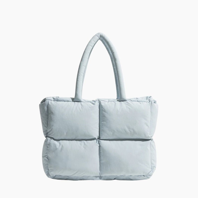 Gepolsterte Damenhandtasche - Modische Tragetasche kaufen-Babyblau-Luzern Mode