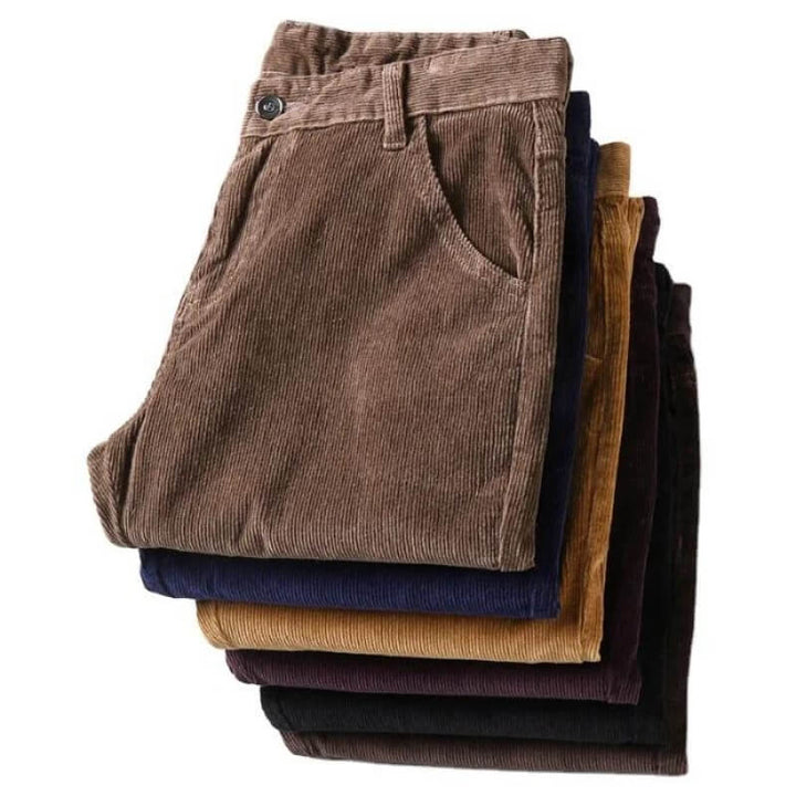 Herren Cordhose Retro-Design, Bequeme Passform, Modisch-Luzern Mode