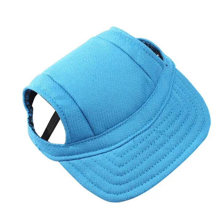 Hunde-Cap | Runde Rand Stilvoll Bequem Schützend Atmungsaktiv-blau-S-Luzern Mode