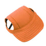 Hunde-Cap | Runde Rand Stilvoll Bequem Schützend Atmungsaktiv-orange-S-Luzern Mode
