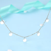 Silberhalskette | 925 Sterling Stilvoll Verstellbar Vielseitig-Luzern Mode
