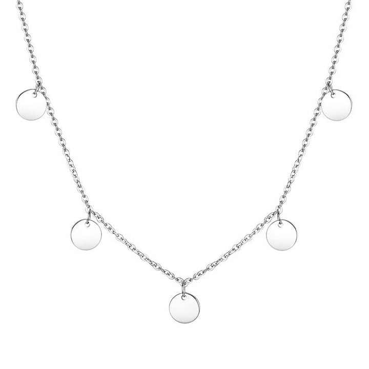 Silberhalskette | 925 Sterling Stilvoll Verstellbar Vielseitig-Luzern Mode