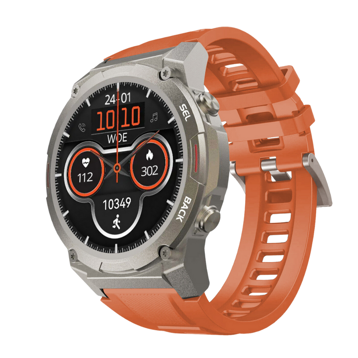 Smartwatch | Stilvoll | Vielseitig | Universell | Langlebig | Bluetooth-Orange-Luzern Mode