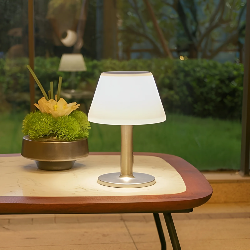 Solar-Tischlampe | Nachhaltig Aufladbar Stilvoll Vielseitig Stimmungsvolle Beleuchtung-Luzern Mode