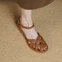 Trendige Damen Sommerschuhe 2025 | Komfort | Rutschfest | Atmungsaktiv-Braun-35-Luzern Mode