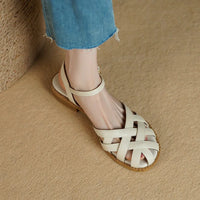Trendige Damen Sommerschuhe 2025 | Komfort | Rutschfest | Atmungsaktiv-Weiß-35-Luzern Mode